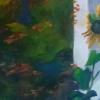 Sunflowers, landscape, oil paintings