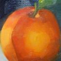 Oil paintings, oilpaintings, fruit, peaches, paintings, paintings of fruit, small paintings